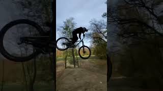 Crazy MTB moments😱🤯 bike mtb downhill automobile jump mountainbike mountainbikeskills [upl. by Thorny]