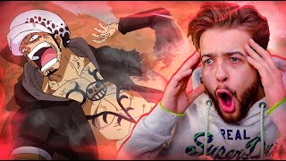 LAWS ARM GOT CUT OFF One Piece Episode 707708 Reaction [upl. by Saxen]