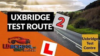 Uxbridge Test Route 2  Driving Test Routes London [upl. by Silletram]