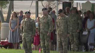 DUGWAY PROVING GROUND CHANGE OF COMMAND CEREMONY 20 JULY 2021 [upl. by Wolgast965]