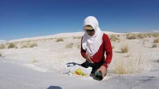 White Sands Camping Backpacking [upl. by Nations]