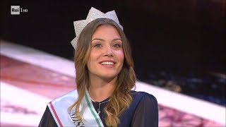 Miss Italia 2017 Alice Rachele Arlanch  Che tempo che fa 24092017 [upl. by Alemaj766]