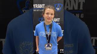 Morgan Hyland  Outstanding Wrestler for Misfits Power 2024 McDonogh Duals [upl. by Kuo]