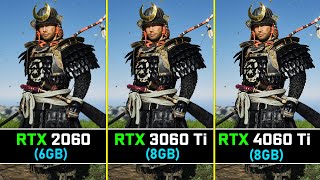 RTX 2060 vs RTX 3060 Ti vs RTX 4060 Ti  The Evolution of RTX 60 Series  10 Latest AAA Games Tested [upl. by Bob492]