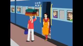 funny video indian railways [upl. by Enneyehc140]