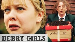 Derry Girls  Digging Up A Dead Dog In The Garden [upl. by Gaspard]