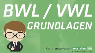 BWL Grundlagen Was ist BWL Was ist VWL Verständlich [upl. by Ariel]