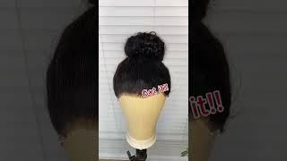 Easy steps get a perfect bomb wig look💃🥰 Try 360 lace wig now girlsss🤗reshinehair 360lacewig fyp [upl. by Shirline]