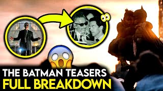 All of the HUGE DETAILS Revealed in THE BATMAN TV Spots [upl. by Noby408]