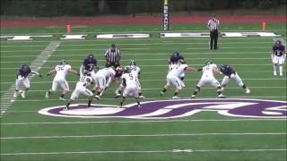 Sewanee Football 2016 Highlights [upl. by Stevy]