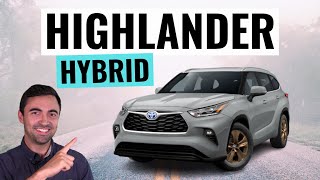 2022 Toyota Highlander Hybrid Review  The Best 3 Row SUV For The Price [upl. by Agrippina]