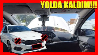 ARABA BOZULDU  YOLDA KALDIM   ANKARA CITY DRIVE [upl. by Graniah]