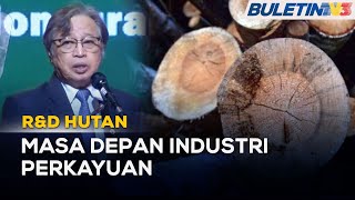 RampD HUTAN  Perladangan Hutan Mampu Jadi Pengganti Sumber Bahan Mentah Industri Perkayuan [upl. by Alanah664]