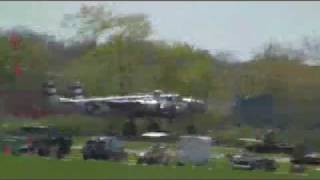 USAF Museum B25 Mass Flyover [upl. by Leonor426]