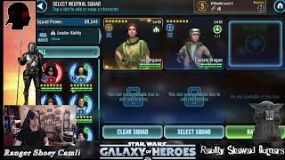 SWGOH New Endor Raid Team Strategy Discussion [upl. by Monreal]