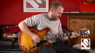 2022 Gibson ES 335 Figured Iced Tea  Guitar Demo [upl. by Kirk]