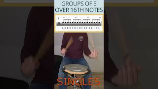 Master Groups of 5 Over Sixteenth Notes with Creative Variations [upl. by Anilave]