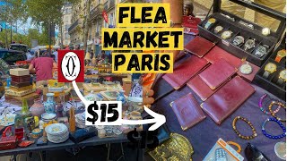 AMAZING PARISIAN FLEA MARKET FOR VINTAGE GOODS [upl. by Hsu]