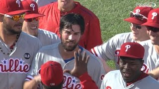 PHICHC Hamels gets Bryant for final out of nono [upl. by Nos45]