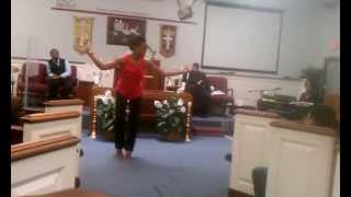 Faith Deliverance amp Resurrection Baptist Church  You Know Me Dance [upl. by Natal182]