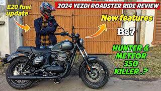 2024 All New Yezdi Roadster Review  Better Than Royal Enfield Hunter amp Meteor 350 [upl. by Dlared]