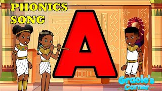 Phonics Song  Letter Sounds by Gracie’s Corner  Nursery Rhymes  Kids Songs [upl. by Ankney]