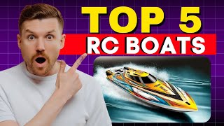 Best 5 RC Boats that will blow your mind 2024 Which Should You Buy for Maximum Thrill [upl. by Tennek]