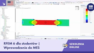 EN RFEM 6 dla studentów  Wprowadzenie do MES  30102024 [upl. by Viridis]