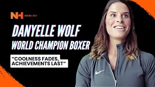 DANYELLE WOLF  US BOXING CHAMPION [upl. by Alegnave]