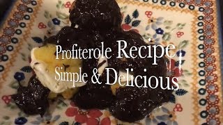 How to Make Profiteroles soustitres Français [upl. by Eniad]