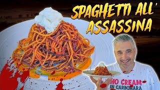 How to Make SPAGHETTI ALL ASSASSINA Like an Italian Killer Spaghetti [upl. by Nidroj]