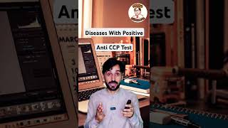 Diseases with Positive Anti CCP Test  shorts labtested healthscreening [upl. by Ynattirb]