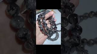 Herkimer diamond bracelet diy crystals gemstone stone jewelry minerals beadedjewelry [upl. by Vevina]