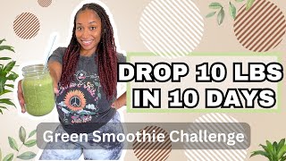 How To Lose Weight FAST❕Green Smoothie fast with me 🍀💚 Easy Recipe [upl. by Silma]