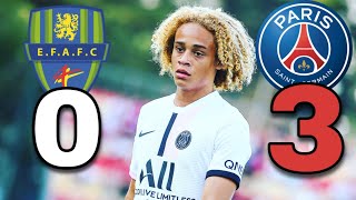 Feignies Aulnoye 03 PSG Xavi Simons au TOP [upl. by Kenlay217]