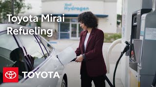 Howto Refuel Your Toyota Mirai  Toyota [upl. by Souza209]