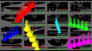 Team  16 Eliminations Marble Race in Algodoo [upl. by Leagiba]