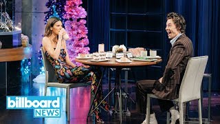 Harry Styles Hosts Late Late Show Brings Out Kendall for Spill Your Guts  Billboard News [upl. by Shimkus]