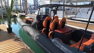 Ribs Tenders and Dinghies  2019 Miami Boat Show Part 1 [upl. by Mazonson439]