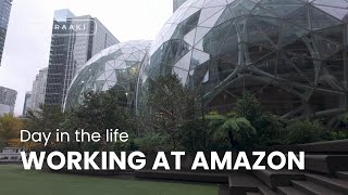 Working at Amazon Seattle Office 🌦️ Typical Friday Before Return to Office 5 DaysWeek  Silent Vlog [upl. by Lowell]