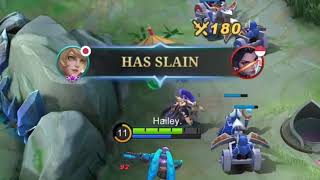 Layla tank build  mas matigas pa sa bato haileygaming mlbb [upl. by Alyn]