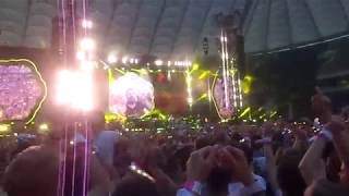 Coldplay  Yellow Live Warsaw  Poland 18062017 National Stadium [upl. by Aieka377]