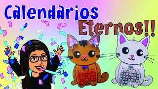 INICIA EL AÑO con un quotCALENDARIO ETERNOquot FÁCIL Y SENCILLO Material Didáctico para niños [upl. by Brechtel830]