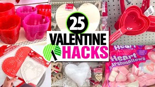 ❤️25 BEST Dollar Tree Valentine HACKS ❤️ GENIUS gifts crafts amp DIY [upl. by Handal512]