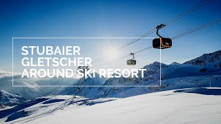 Around Ski Resort  Stubaier Gletscher 2020 [upl. by Yreva]