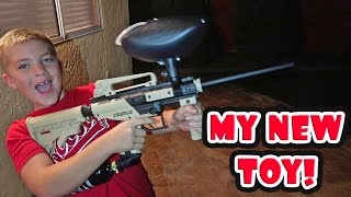 I GOT A PAINTBALL GUN [upl. by Ahseer117]