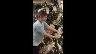 Christmas Tree Ribbon Tutorial [upl. by Mariano]