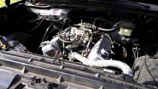 87 Chevy R10 454 Edelbrock Performer 750 [upl. by Dleifxam]