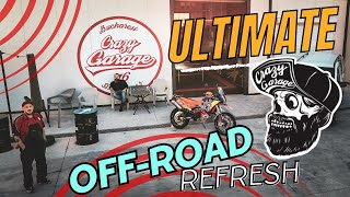 Adventure Motorcycle Detailing CrazyGarage1976 [upl. by Tinya]