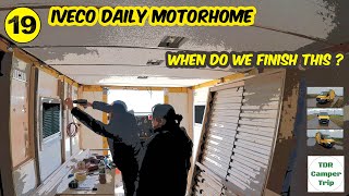 Iveco Daily Conversion  When do we finish insulating the motorhome camper wohnmobil vanlife [upl. by Mead98]